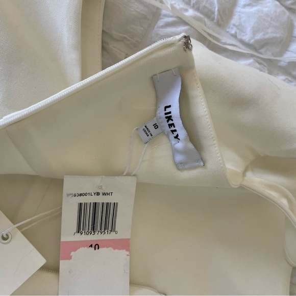 Likely Stella White Sleeveless Mini Dress with Cutouts - Picture 9 of 15